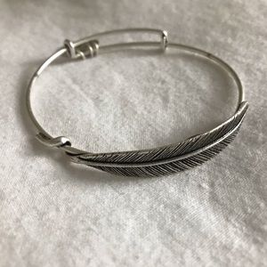 Alex and Ani Feather Bracelet